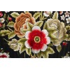 Natural silk hand embroidered shawl G53