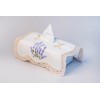 Embroidered tissue box cover K181
