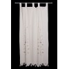 Embroidered leaves curtain CR2143
