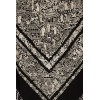 Mantón antiguo seda natural bordado a mano M.ANT-168