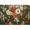 Natural silk hand embroidered shawl G116
