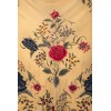 Mantón antiguo seda natural bordado M.ANT-257