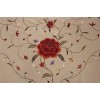 Natural silk hand embroidered shawl MD104