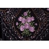 Natural silk hand embroidered shawl JT