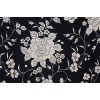 Natural silk hand embroidered shawl G321