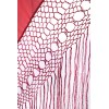Natural silk hand embroidered shawl G304