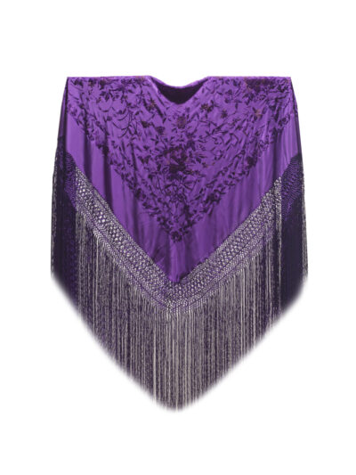 Mantón de Manila bordado a mano de seda natural G267
