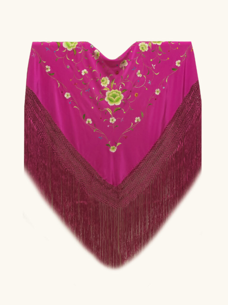 Fucsia/ tonos verdes