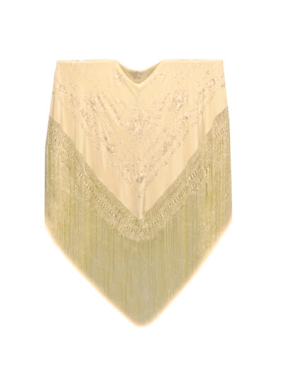 Mantón de Manila bordado a mano de seda natural G686
