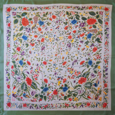 Pañuelo de seda estampado PS5