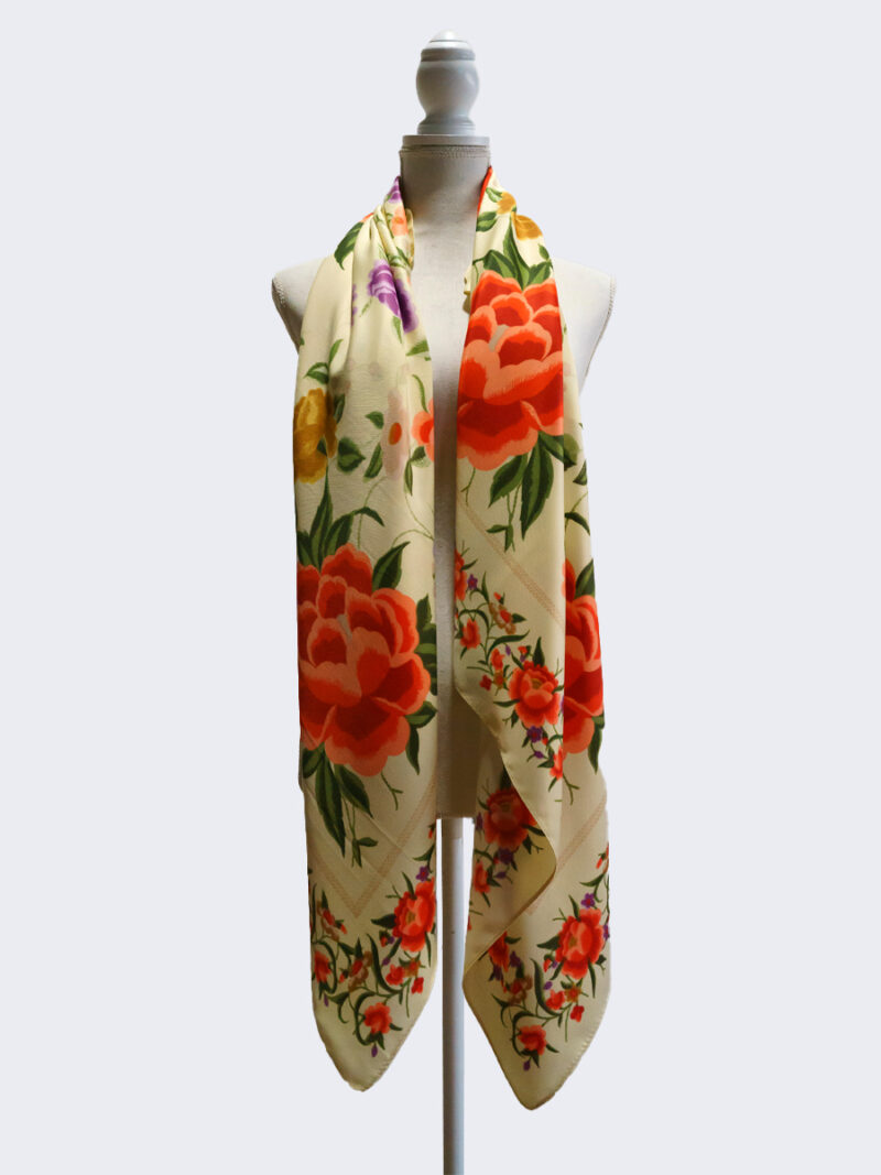 Pañuelo de tacto seda estampado PTS2 - Imagen 2