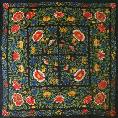 Pañuelo de seda estampado PS7