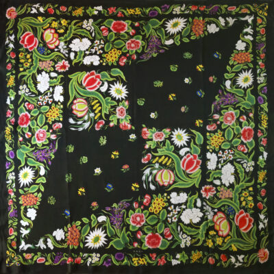 Pañuelo de seda estampado PS6