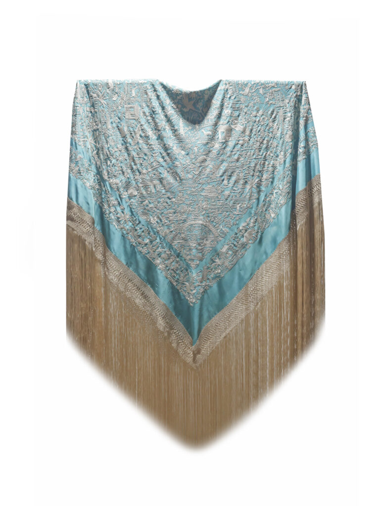 Azul turquesa/ beige