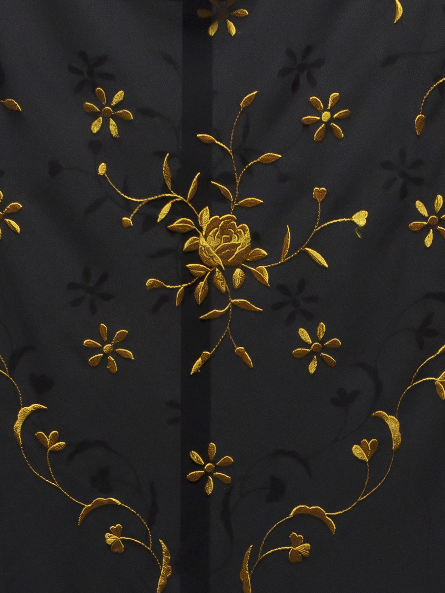 Mantón bordado a máquina FMQ - Imagen 3