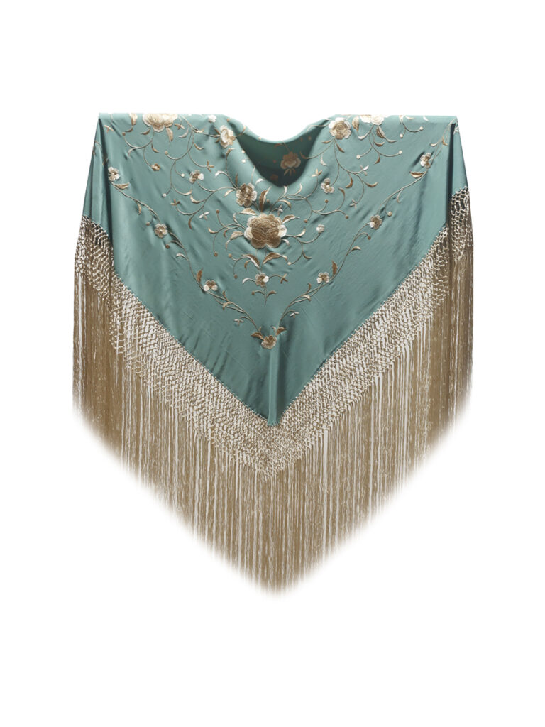 Verde empolvado/ beige