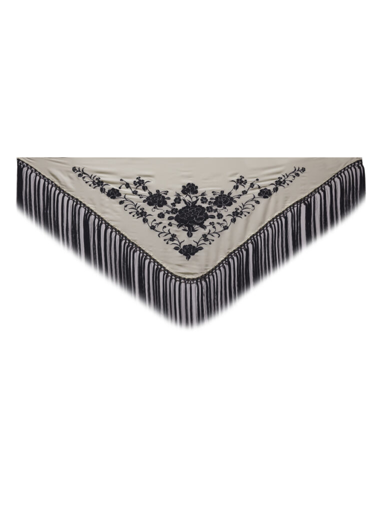 marfil/ negro fleco negro