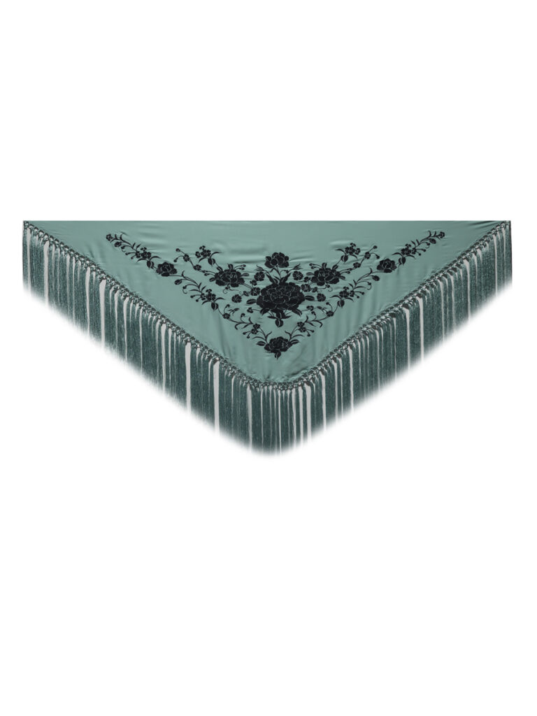 verde jabonoso/ negro