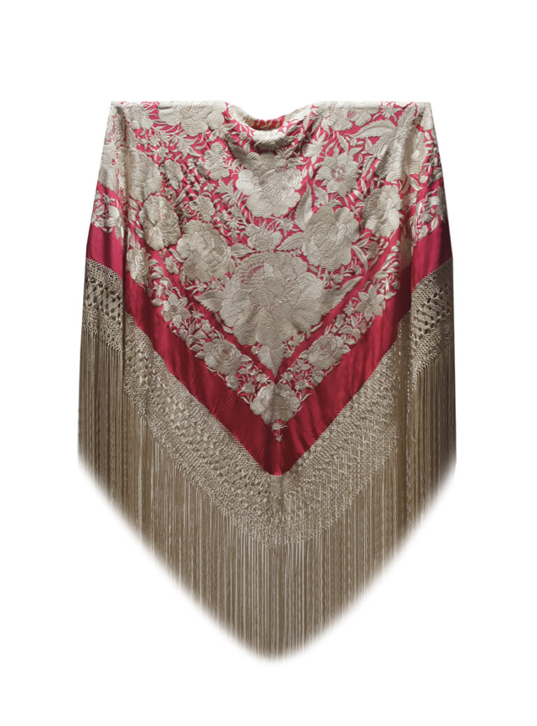 Rojo cereza/ beige