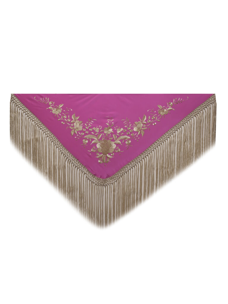 Fucsia/ beige